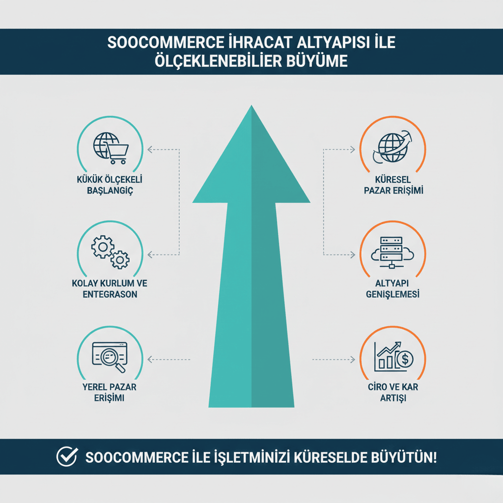 Soocommerce İhracat Altyapısı ile Ölçeklenebilir Büyüme
