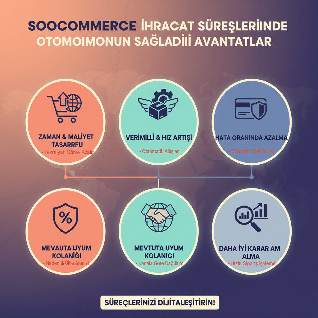 Soocommerce İhracat Süreçlerinde Otomasyonun Sağladığı Avantajlar