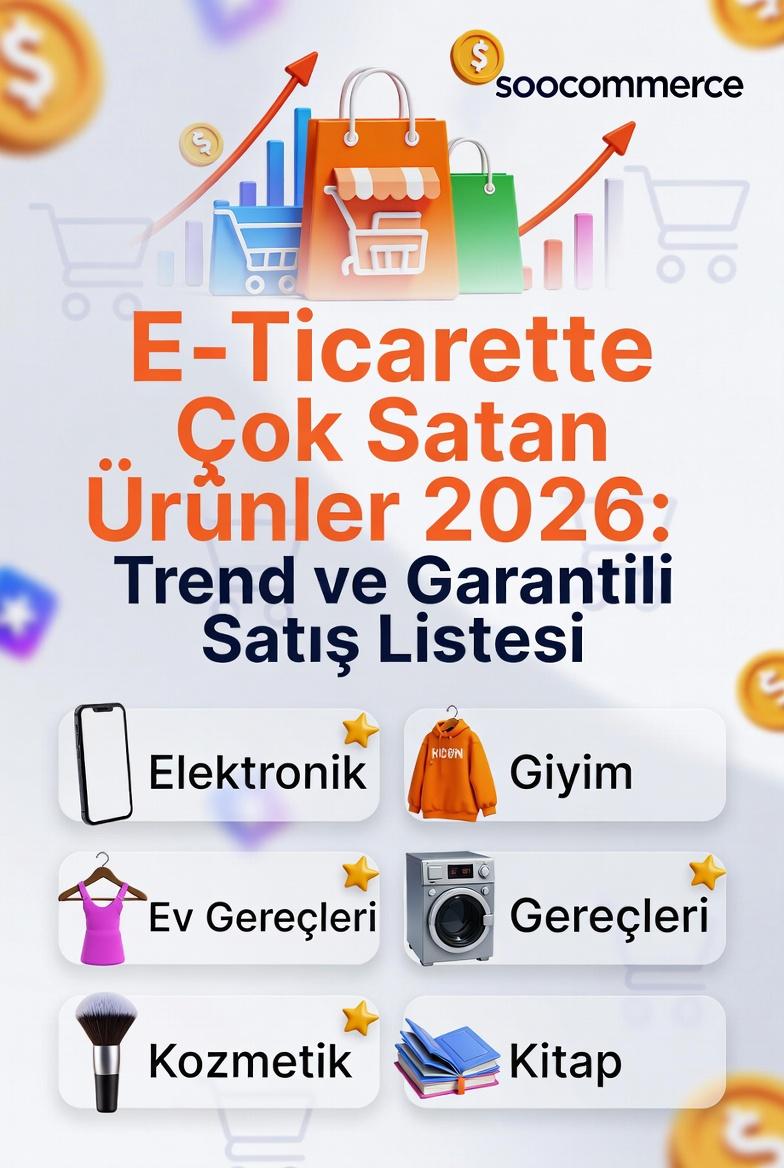E-Ticarette Çok Satan Ürünler 2026: Trend ve Garantili Satış Listesi