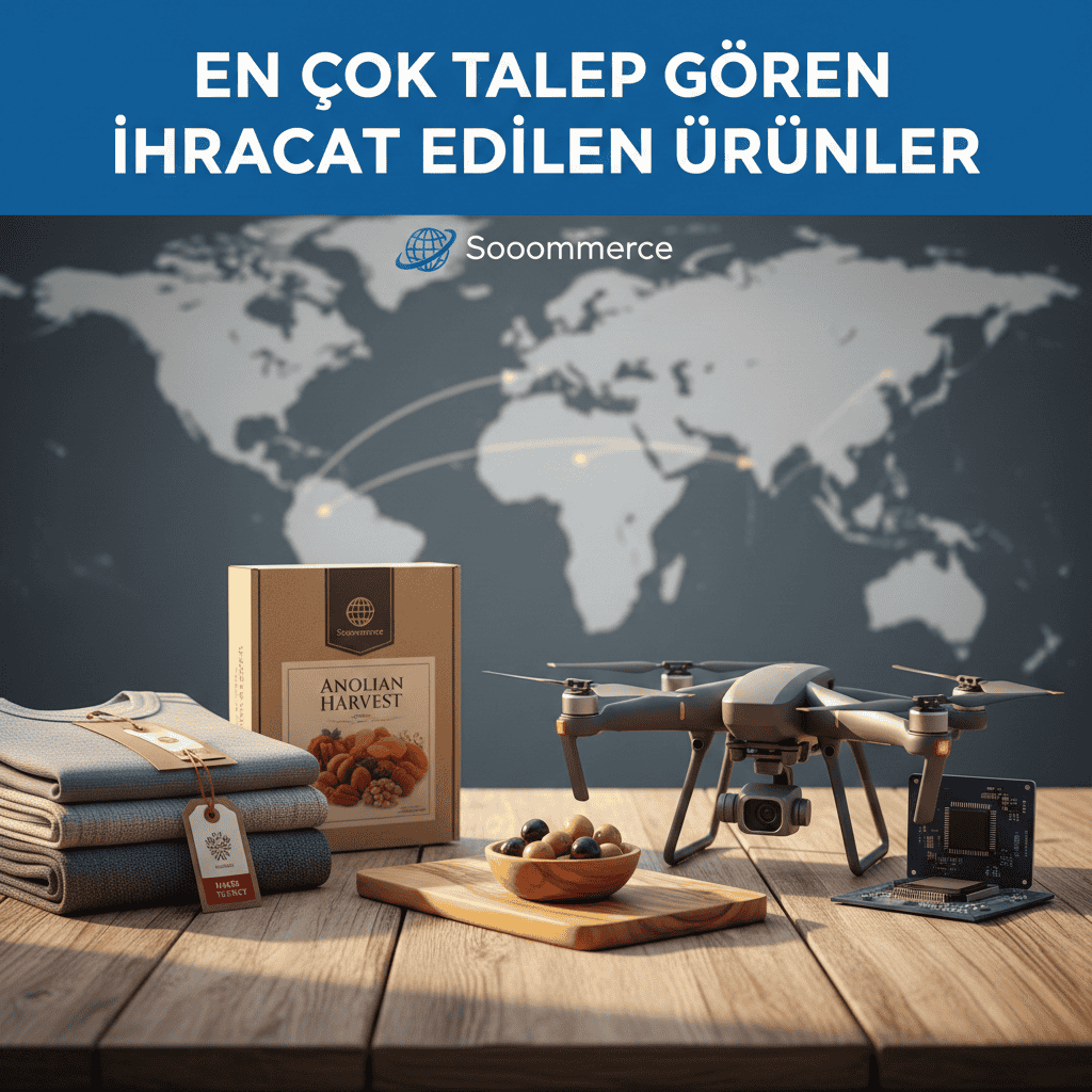 En Çok Talep Gören İhracat Edilen Ürünler