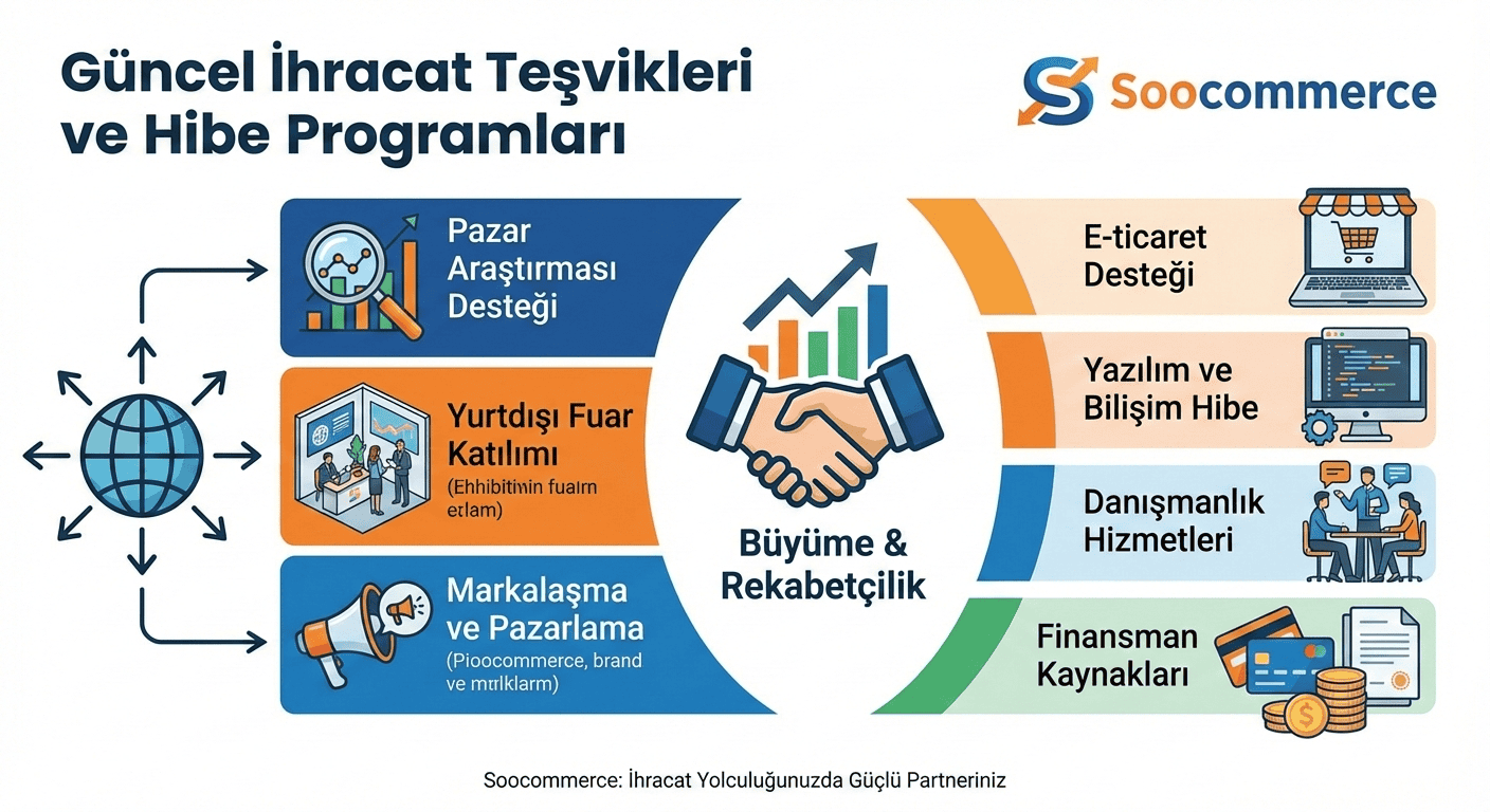 Güncel İhracat Teşvikleri ve Hibe Programları