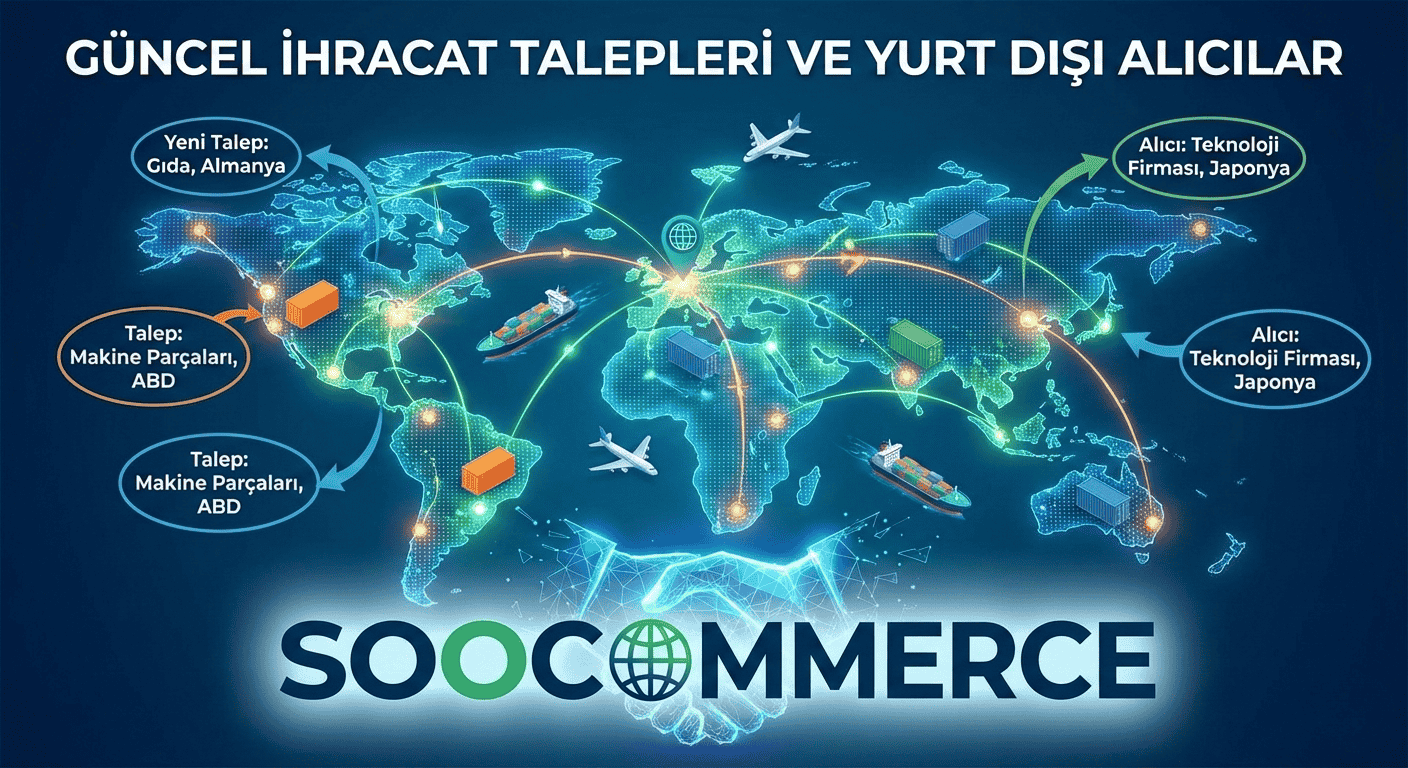 Güncel İhracat Talepleri ve Yurt Dışı Alıcılar