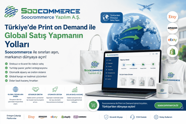 Soocommerce ile Türkiye Print on Demand Rehberi
