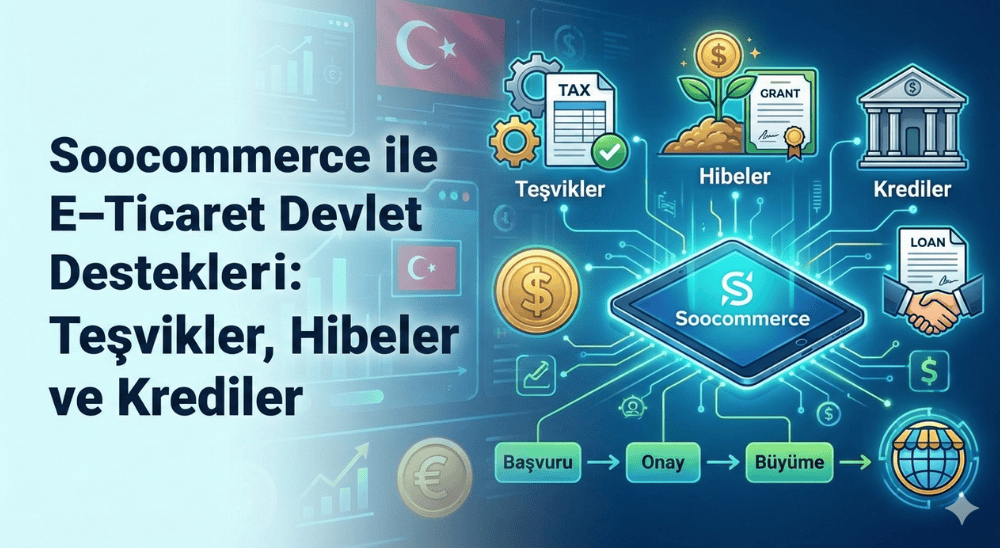 Soocommerce ile E-Ticaret Devlet Destekleri: Teşvikler, Hibeler ve Krediler
