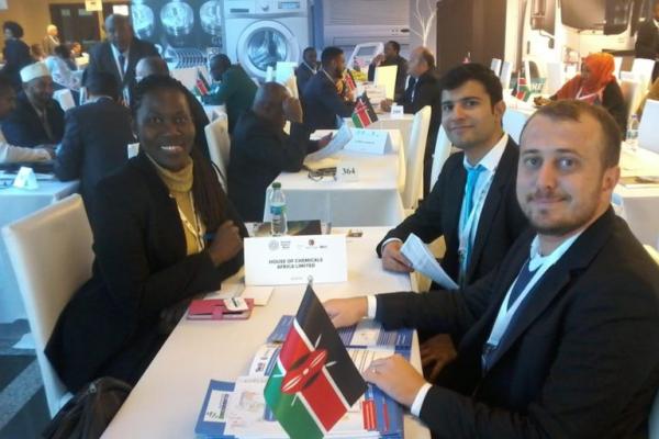 Gespräche über Softwareexporte mit der Delegation aus Kenia