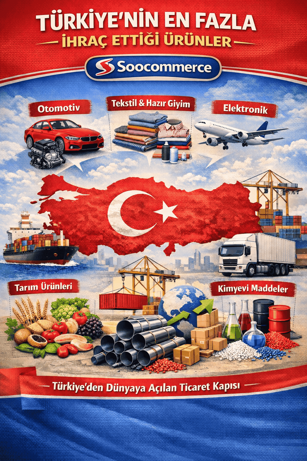 Türkiye’nin En Fazla İhraç Ettiği Ürünler