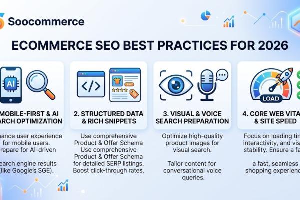 Ecommerce SEO Best Practices for 2026 | Soocommerce