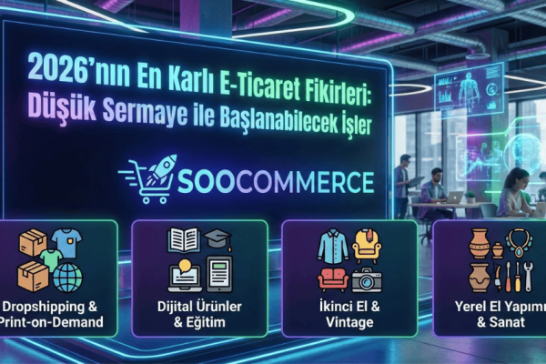 2026’nın En Karlı E-Ticaret Fikirleri: Düşük Sermaye ile Başlanabilecek İşler