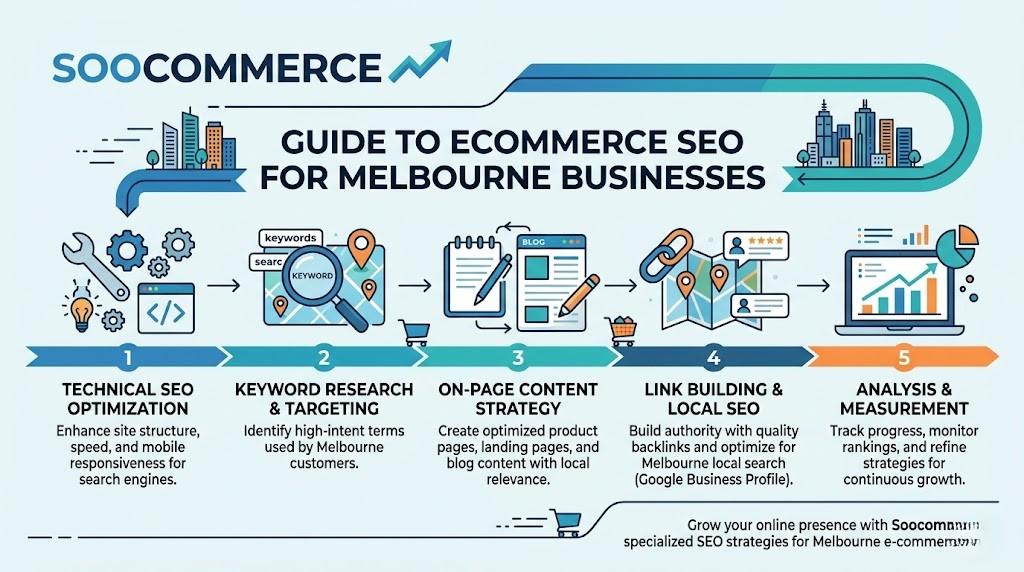 Ecommerce SEO Agency Melbourne Guide | Soocommerce