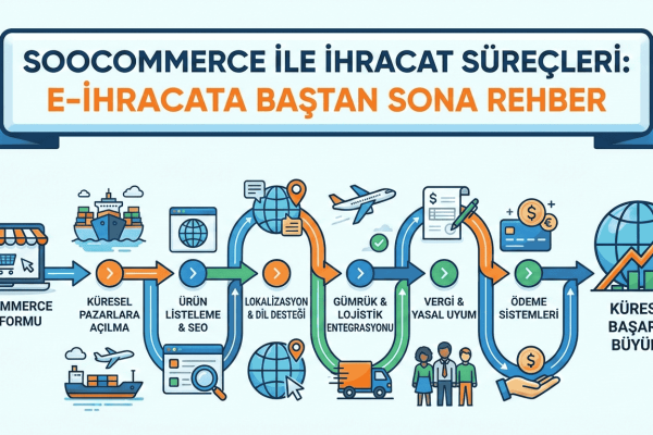 Soocommerce ile İhracat Süreçleri: E-İhracata Baştan Sona Rehber