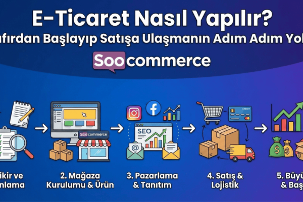 E-Ticaret Nasıl Yapılır? Sıfırdan Başlayıp Satışa Ulaşmanın Adım Adım Yolu