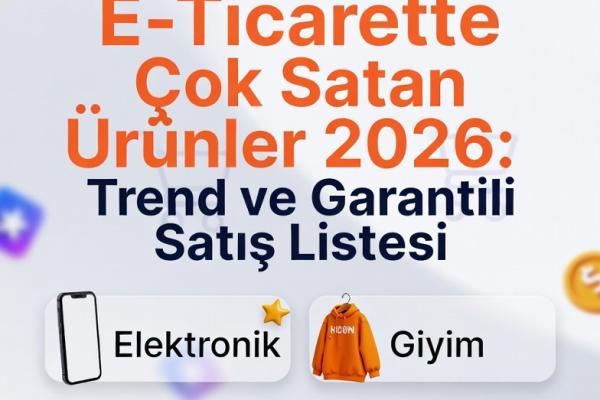 E-Ticarette Çok Satan Ürünler 2026: Trend ve Garantili Satış Listesi