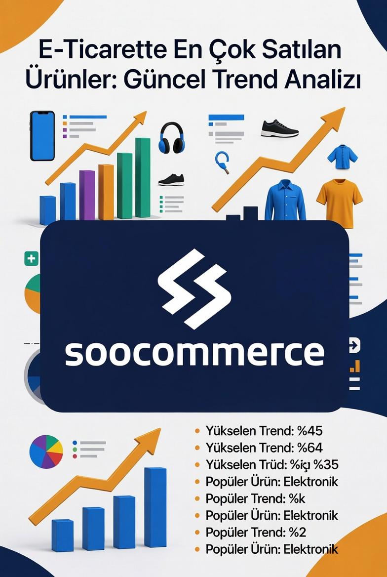 E-Ticarette En Çok Satılan Ürünler: Güncel Trend Analizi