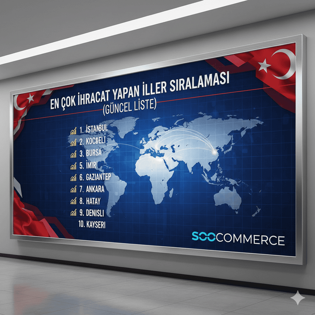 En Çok İhracat Yapan İller Sıralaması (Güncel Liste)