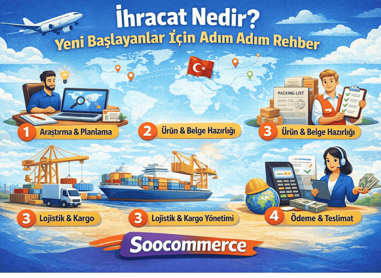 İhracat Nedir? Yeni Başlayanlar İçin Adım Adım Rehber
