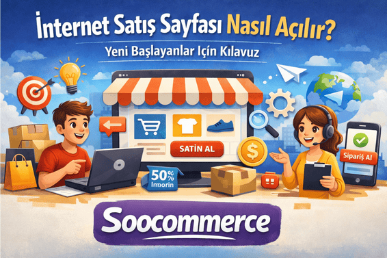 İnternet Satış Sayfası Nasıl Açılır? Yeni Başlayanlar İçin Kılavuz