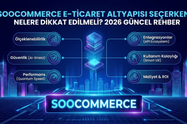 E-Ticaret Altyapısı Seçerken Nelere Dikkat Edilmeli? 2026 Güncel Rehber