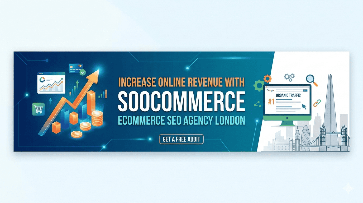 Increase Online Revenue with Soocommerce Ecommerce SEO Agency London