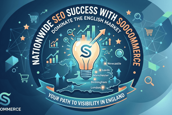 Nationwide SEO Success with Soocommerce in England