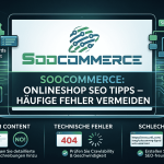 Soocommerce: Onlineshop SEO Tipps – häufige Fehler vermeiden