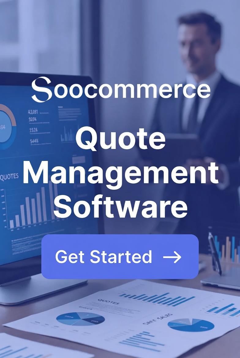 Soocommerce Quote Management Software for Full Sales Control