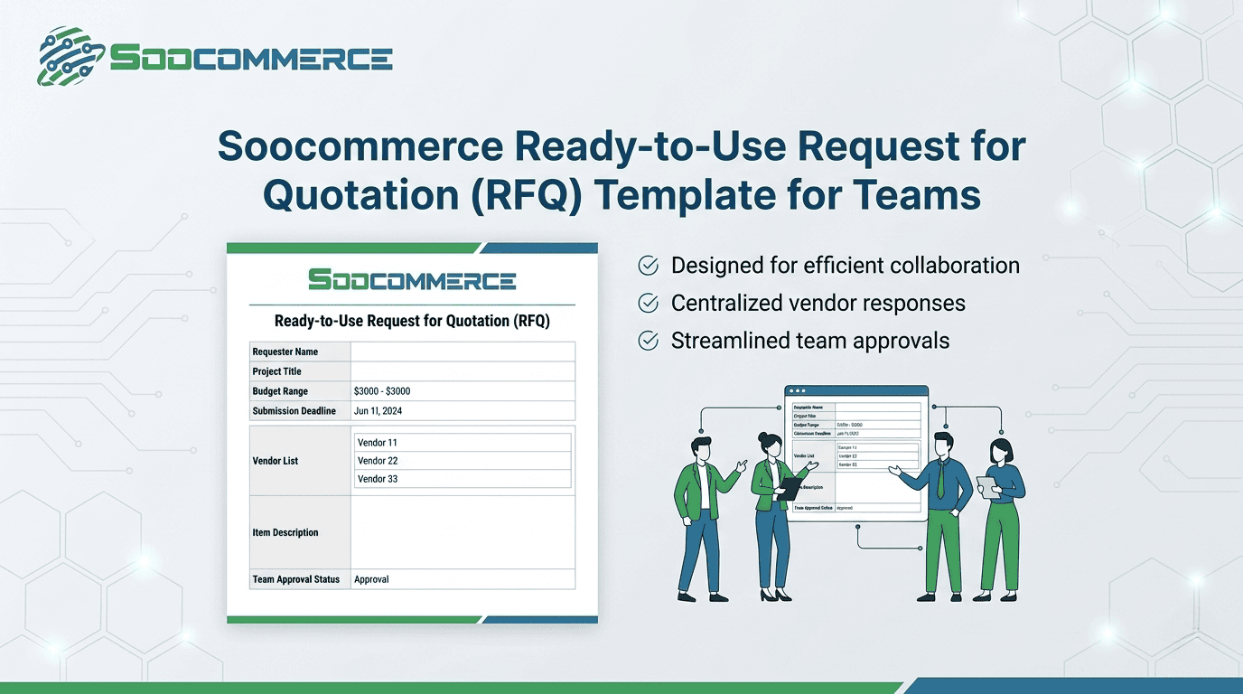 Soocommerce Ready-to-Use Request for Quotation Template for Teams