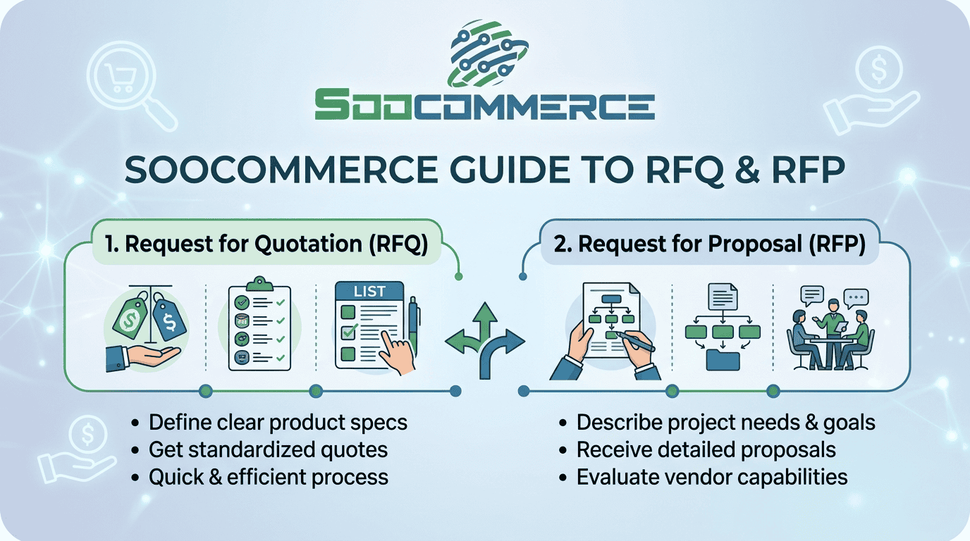 Soocommerce Request for Quotation and Request for Proposal Guide