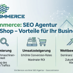 Soocommerce: SEO Agentur Online Shop – Vorteile für Ihr Business