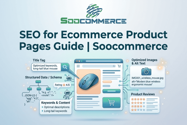 SEO for Ecommerce Product Pages Guide | Soocommerce