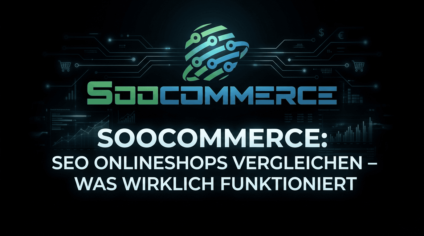 Soocommerce: SEO Onlineshops vergleichen – was wirklich funktioniert