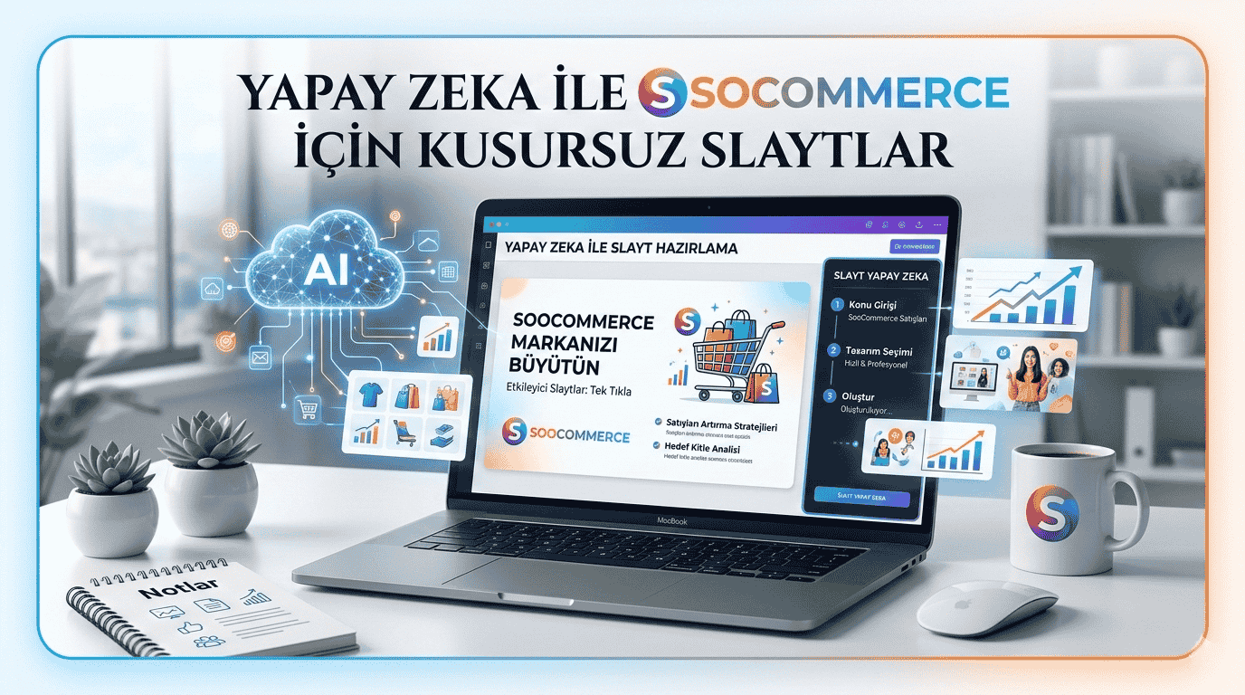Slayt Yapan Yapay Zeka: Hızlı Sunum Hazırlama (Soocommerce Önerileri)