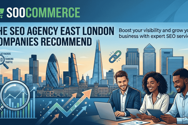 Soocommerce: The SEO Agency East London Companies Recommend