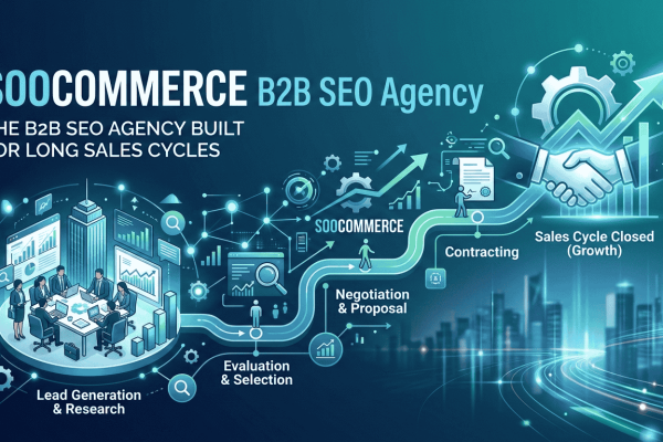Soocommerce: The B2B SEO Agency Built for Long Sales Cycles