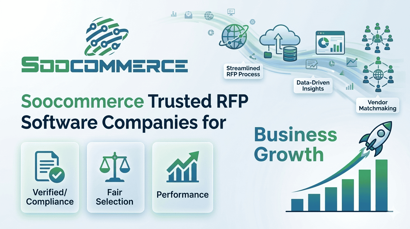 Soocommerce Trusted RFP Software Companies for Business Growth