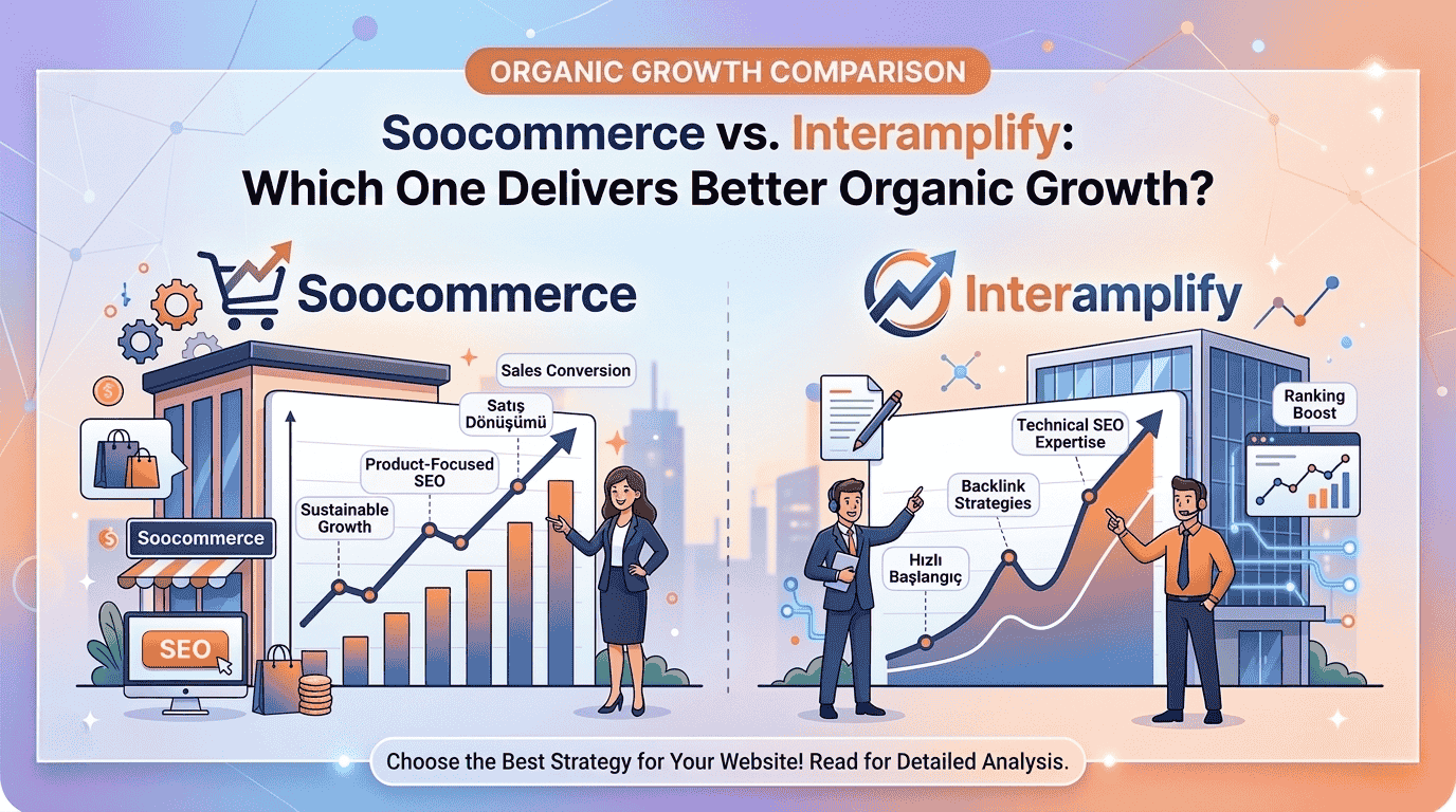Soocommerce vs SEO Agency Interamplify: Which Delivers Better Organic Growth?