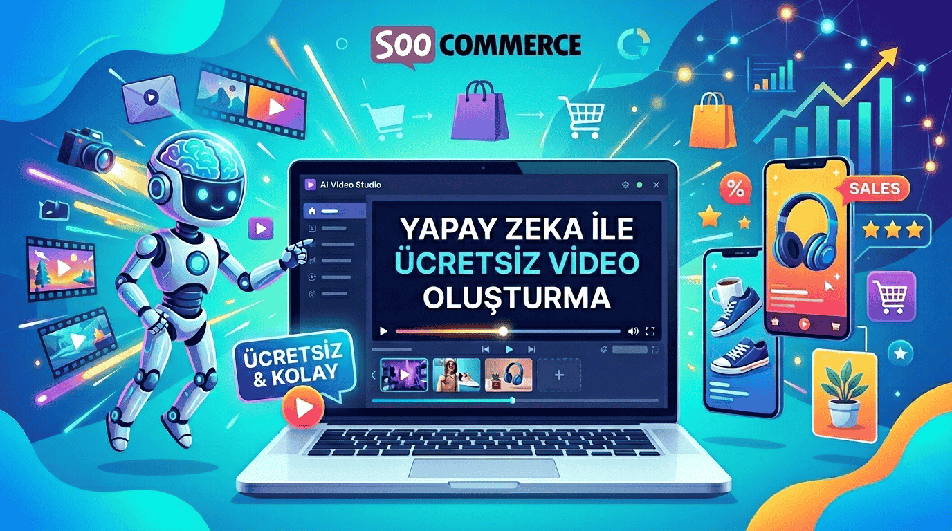 Yapay Zeka ile Video Oluşturma Ücretsiz — Soocommerce ile Başlamanın Yolu