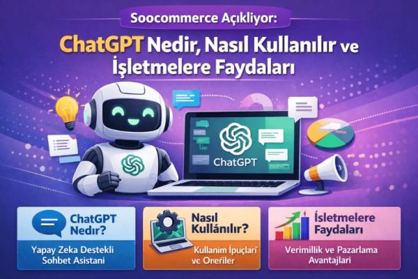 Soocommerce Açıklıyor: ChatGPT Nedir, Nasıl Kullanılır ve İşletmelere Faydaları