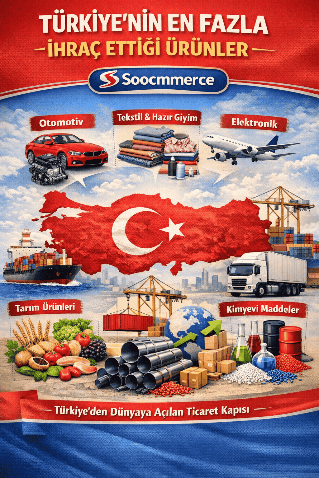 Türkiye’nin En Fazla İhraç Ettiği Ürünler