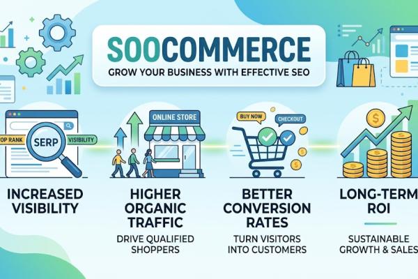 Benefits of Ecommerce SEO for Growth | Soocommerce
