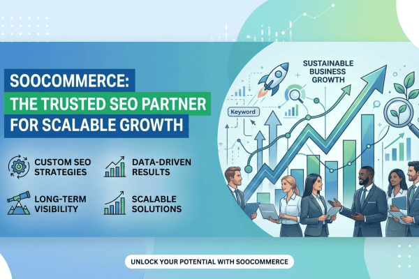 Why Soocommerce Is the SEO Company Businesses Trust for Scalable Growth