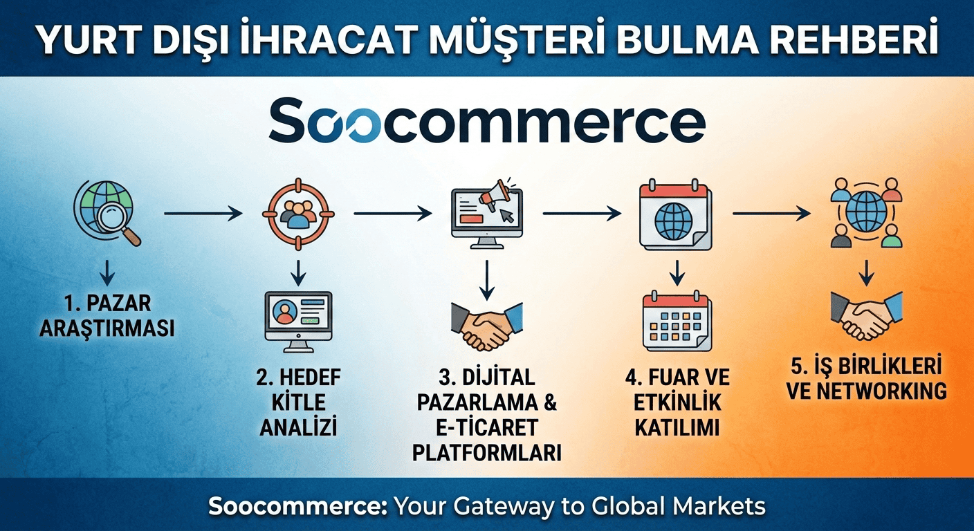 İhracat Müşteri Bulma Teknikleri ile Yurt Dışına Açılın